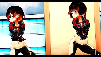 Preview 4 of Mikaela At - cyborg girls dancing not porn