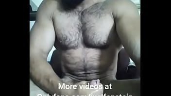 Preview 3 of Shower Lesibians - Sexy Bodybuilder Posing and Stroking Thick Cock