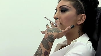 Preview 1 of Big Dic Ass Fuck Movi - The secretary first fucks a big rubber dildo and then is penetrated by a eager cock