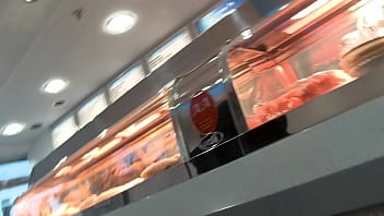 Preview 2 of Hidden Cam Beach Shower - Horny girl pisses in leggings and shows her tits in public
