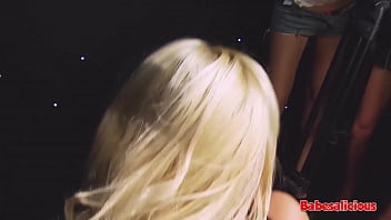 Preview 2 of Ladyboy And Girls Hot Video - Babesalicious - Casting Couch Goes Wild w/ Huge Tits Blonde