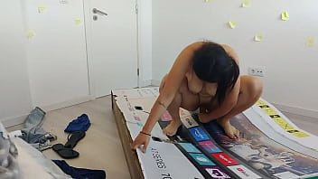 Preview 4 of Ben 10 Xxxvideo Donlod 3gp - Fucking my step mother through a hole in a box,  she thought it was my step dad