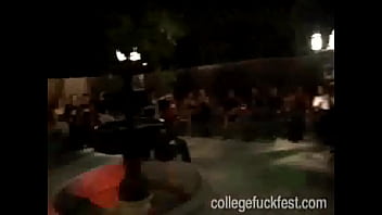Preview 2 of Old 18 - party teen fucked in front of crowd