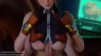 Preview 2 of Lovepornsex - Makoto Nanaya Paizuri (by Bouquetman)
