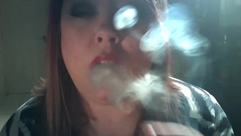Preview 4 of Assia Pussy - British BBW Mistress Tina Snua Wants You To Be Her Smoke As She Smokes 2 Cigarettes At Once