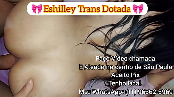 Preview 4 of Bleckad Hd - Trans gostosa dando o cusinho sem camisinha pro seu namorado.