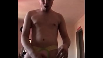 Preview 1 of Free Tushy Hd - Boy Dylan in his Pink Mesh Jockstrap