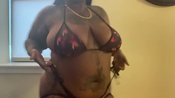 Preview 3 of Big Black Dicl - Hazelnutxxx In Her Own Bikini ‼️