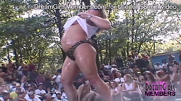 Preview 4 of Tamil Six Hd Xxx - Hotwives And Girlfriends Strip Naked In Wild Contest