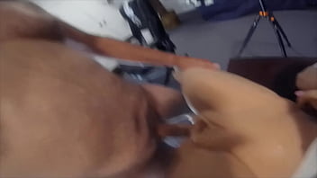Preview 4 of Jazchudryine C - My step sons big tit redhead  teacher wanted me to fuck the ass hole and Video it up close!  Opps.. I came in her asshole!
