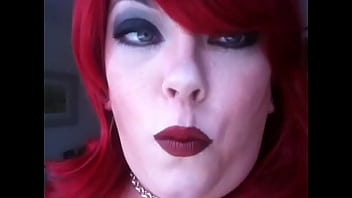 Preview 3 of Korean Fukking Romentic - BBW Mistress In PVC Chain Smokes 2 Cork Cigarettes