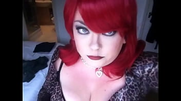Preview 4 of Korean Fukking Romentic - BBW Mistress In PVC Chain Smokes 2 Cork Cigarettes