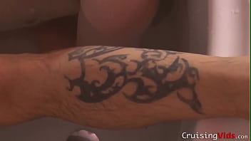 Preview 2 of Sanilion Xhxx - Stud gets feet sucked in the bath