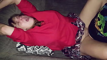 Preview 3 of Pretty Girl On The Floor - Wife Agness watches BJ and gets fucked