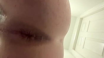 Preview 1 of Best Porn Movies Aidijn - Young boy uses his razor as a dildo while shaving his ass