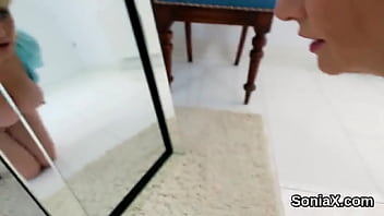 Preview 3 of Suhag Raat Xxxxx - Adulterous british milf lady sonia presents her heavy balloons