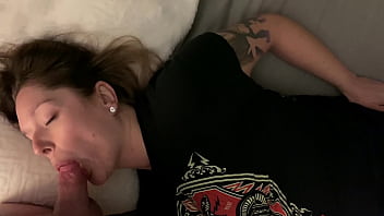 Preview 2 of Fist Time Girl - Woke Up To Cock In My Face