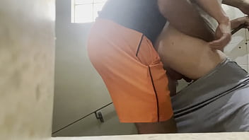 Preview 3 of Mom Fuckingm Forcly - Sindico flagrou na escada de incendio