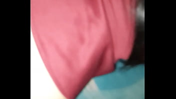 Preview 1 of Moms Fuk Leeping Son - Teen GF in her red dress gets fucked doggystyle and looking at her bouncing boobs.