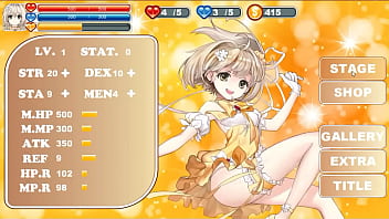 Preview 1 of Watchme 247 Orit - Cute girl having sex with soldiers men in new 2021 hentai game Magical angel fairy flower