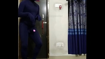 Preview 2 of Baby With Video - Zentai mistress puppy dog slave penis