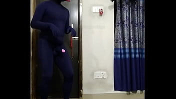 Preview 1 of Baby With Video - Zentai mistress puppy dog slave penis
