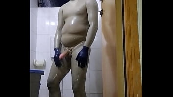Preview 4 of Azusa Nagasawa Old Men - Zentai penis foreskin bath slave