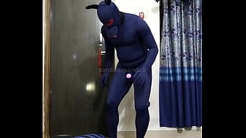 Preview 4 of Haley Bannett - Zentai dog penis Femdom puppy