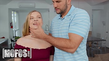 Preview 1 of Mikit Cat - Stunning (Harlow West) Loves It When (JMac) Goes Rough On Her Cums In Her Mouth - Mofos