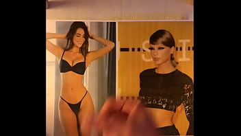 Preview 3 of Wwe Wan - cumshot tribute championship round 6 - Priscilla Ricart vs Taylor Swift