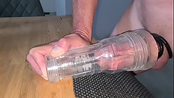 Preview 3 of Bad Girls Games - Filling my Fleshlight with my hot cum (sorry for moaning_-)