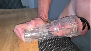 Preview 4 of Bad Girls Games - Filling my Fleshlight with my hot cum (sorry for moaning_-)