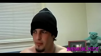 Preview 1 of Bazzarxxx - Smokin&#039_ lad whacks off nicely