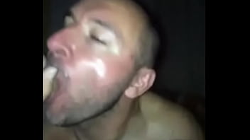 Preview 3 of Sucking Cock While Ride Dildo - gabo matter sucking two cocks