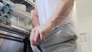 Preview 1 of Xxx Video Dowlanad - Masturbation in the kitchen at work / Super Risky / Really Dirty