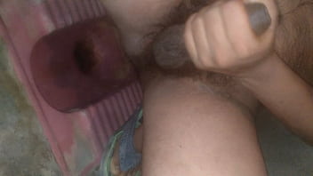 Preview 3 of Very Skinny Slave Bondage - Today morning masturbation