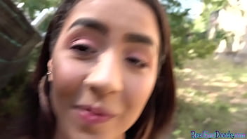 Preview 2 of Xxx Sex Tami Com - Spanish babe gets fucked in public after giving blowjob