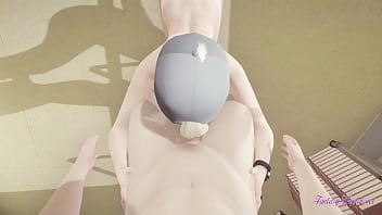 Preview 2 of Steep Brother Fuck Steep Sister - Yaoi Femboy - POV Tod suck and bareback - Japanese asian sissy boy manga anime gay porn