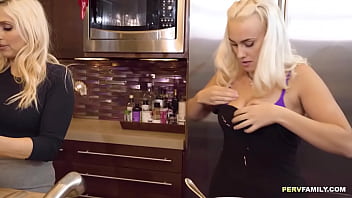 Preview 1 of Jav Hd Long Duration - Stepmom and stepdaughter with tits - Christie Stevens,  Indica Monroe