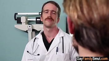 Preview 2 of Black Sexy Lesbian - Gay boy visits step uncle&#039_s doctor&#039_s office