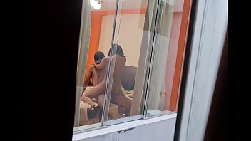 Preview 3 of Mota Boy Choto Girl Xxx - I spy on my friends from my room (work trip). I can&#039_t believe my friend is cheating on her husband.