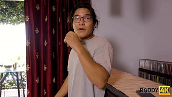 Preview 1 of Pregant Mum Solo - DADDY4K. Tough man tempts GF into hot sex full of primal passion