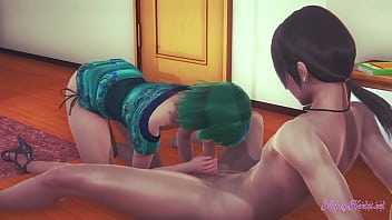 Preview 2 of Sexy Ass Pujadas - Yaoi Femboy - Hidetsumi is invited home and they give her a nice gift - sissy boy japanese asian anime manga porn gay