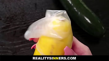 Preview 1 of Mom Son And Aunt Hot Sex Videos - Winter Jade Dad Helps Me with Condom Lessons - RealitySinners.com
