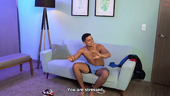 Preview 1 of Hardsex Videos - Stepmom gets mad at my mess but is happy when I give her my good cock
