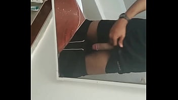 Preview 1 of Up Skirt Massage - Big latin cuban dick