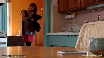 Preview 1 of Bathroom Ka Xvideo Mom Help Son - dp fucking huge boobs MILF