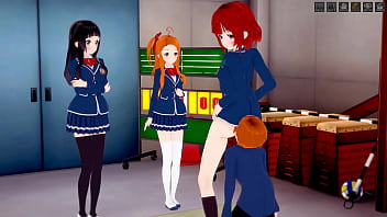 Preview 2 of Karnataka Muslim - Hentai domination - Mean Girls Episode 2