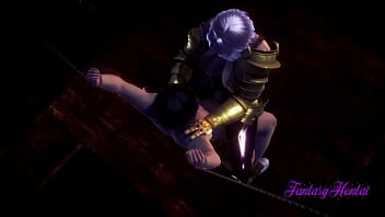 Preview 3 of Gay Pnp Homemade Orgy - Soul Calibur - Ivy BDSM Sex - Japanese manga anime game porn