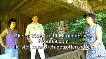 Preview 1 of Profe Aluna - REIFES DEUTSCHES PAAR FICKT MIT FREMDER FRAU AM STRAND IM DREIER